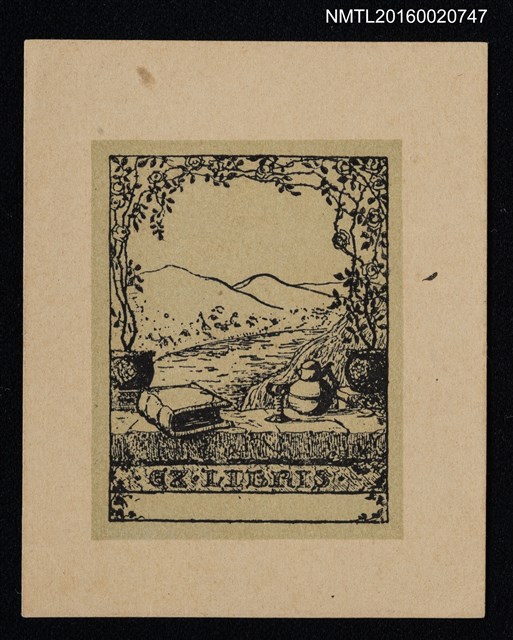 主要名稱：藏書票—閱讀之窗（通用藏書票）圖檔，第1張，共1張