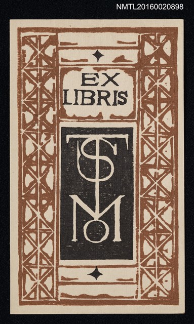 主要名稱：藏書票—幾何TSMO圖檔，第1張，共1張