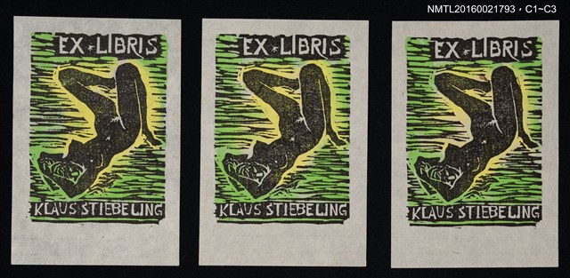 主要名稱：藏書票—裸婦圖檔，第1張，共1張