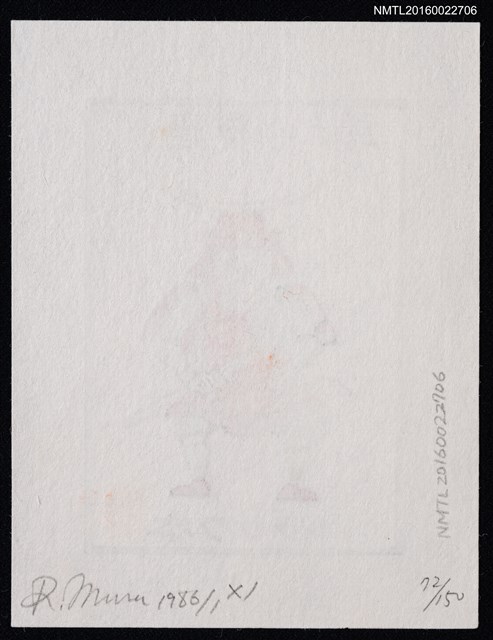 主要名稱：藏書票—馬上少年過グ圖檔，第2張，共2張