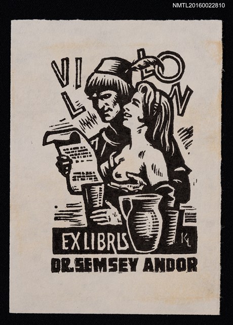 主要名稱：藏書票—恩愛圖檔，第1張，共1張