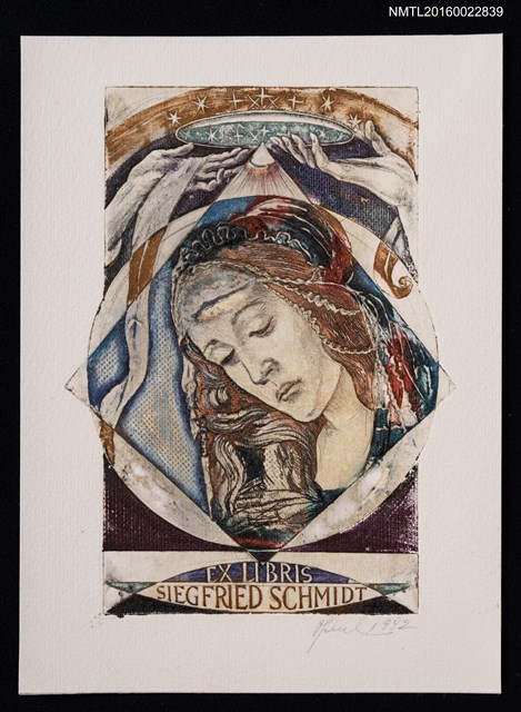 主要名稱：藏書票—聖母圖檔，第1張，共1張