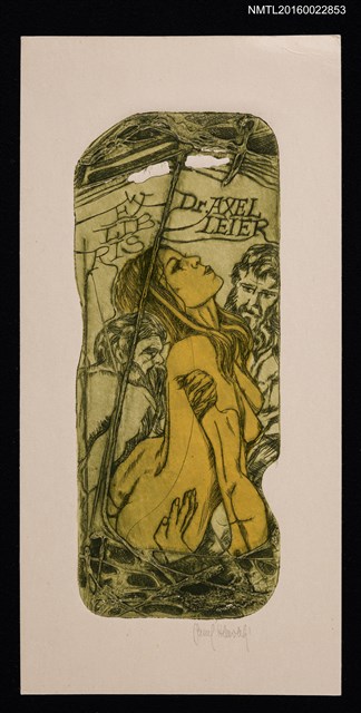 主要名稱：藏書票—裸男裸女圖檔，第1張，共1張