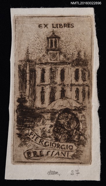 主要名稱：藏書票—義大利建築圖檔，第1張，共1張