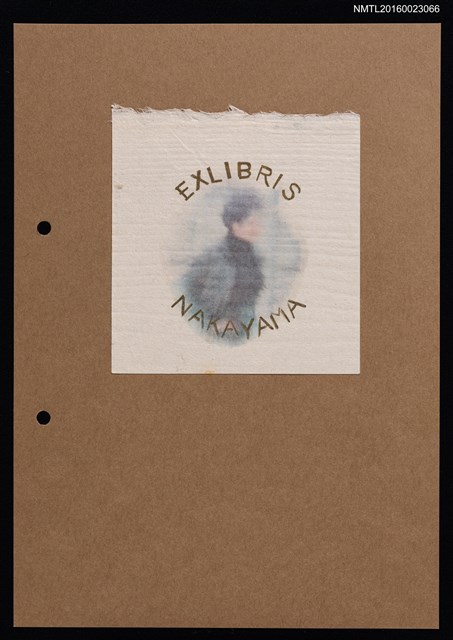 主要名稱：藏書票—渲染歐洲女人圖檔，第1張，共2張