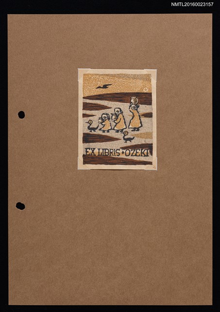 主要名稱：藏書票—歸途圖檔，第1張，共1張