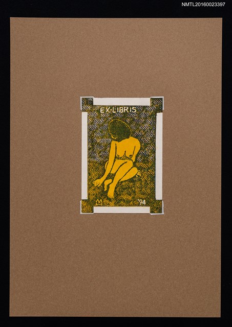 主要名稱：藏書票—裸女圖檔，第1張，共1張