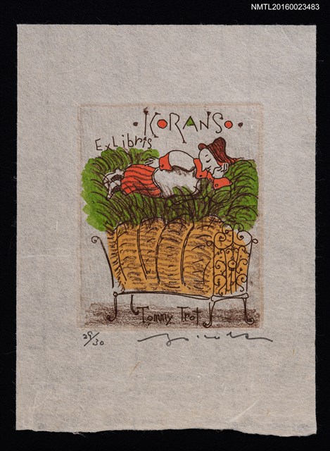 主要名稱：藏書票—まざーぐーすⅢ（Tommy Trot）圖檔，第1張，共1張