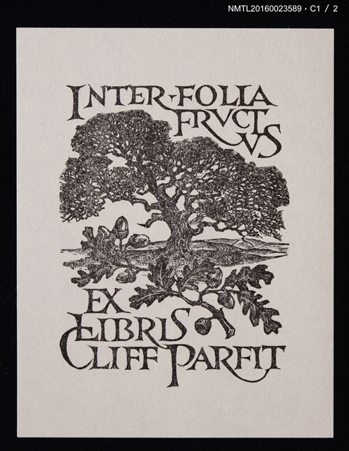 主要名稱：藏書票—草原上的大橡樹圖檔，第2張，共3張