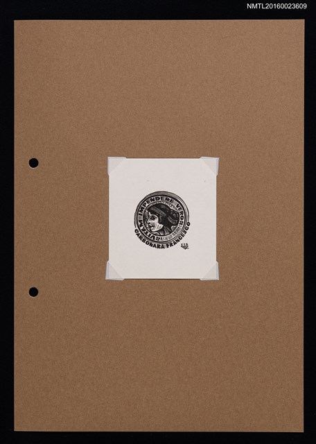主要名稱：藏書票—VITAM IMPENDERE VERO（將此生獻給真理）圖檔，第1張，共1張