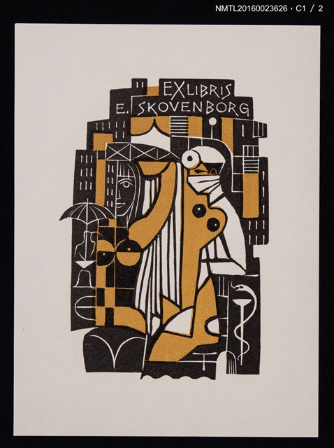 主要名稱：藏書票—醫者圖檔，第2張，共3張