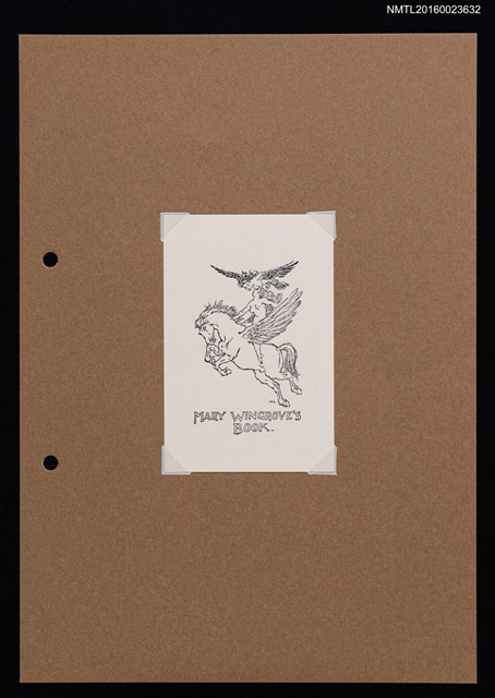 主要名稱：藏書票—Pegasus（天馬）圖檔，第1張，共1張