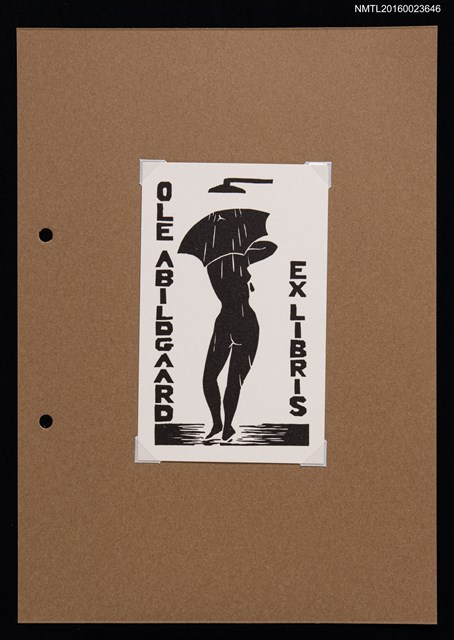 主要名稱：藏書票—淋浴圖檔，第1張，共1張