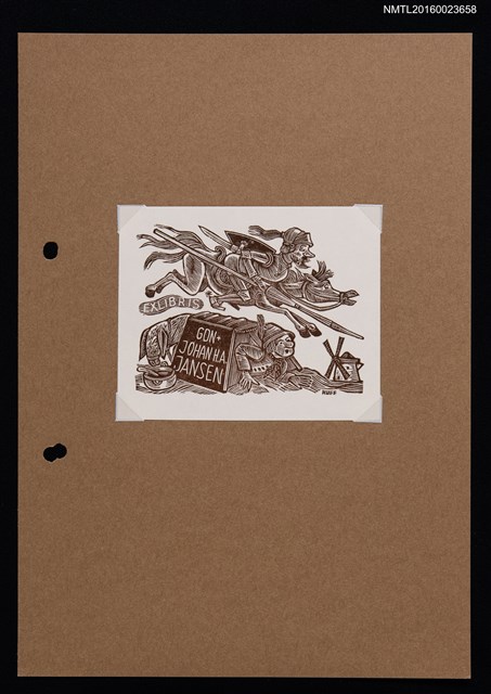 主要名稱：藏書票—唐吉訶德圖檔，第1張，共1張