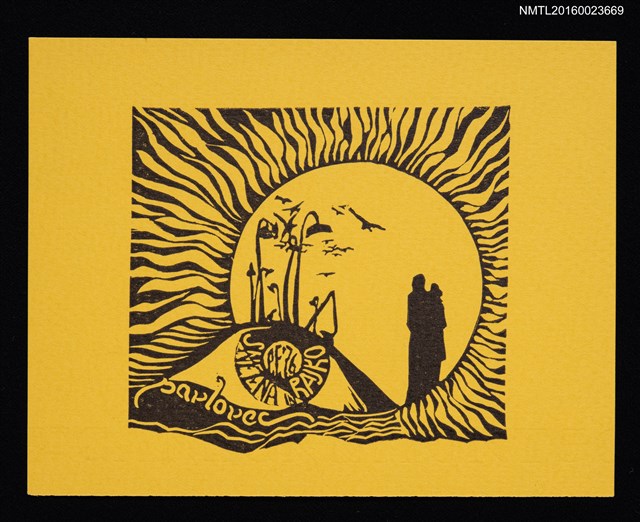 主要名稱：藏書票—P.E.26 Snežna in Rajko Pavlovec圖檔，第1張，共1張