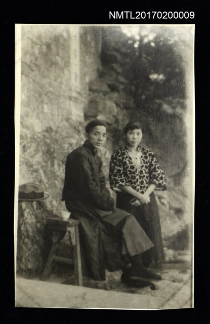 主要名稱：林景仁與張福英合影圖檔，第1張，共1張