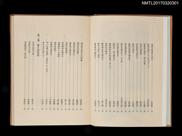 主要名稱：張文環先生追思錄圖檔，第4張，共8張