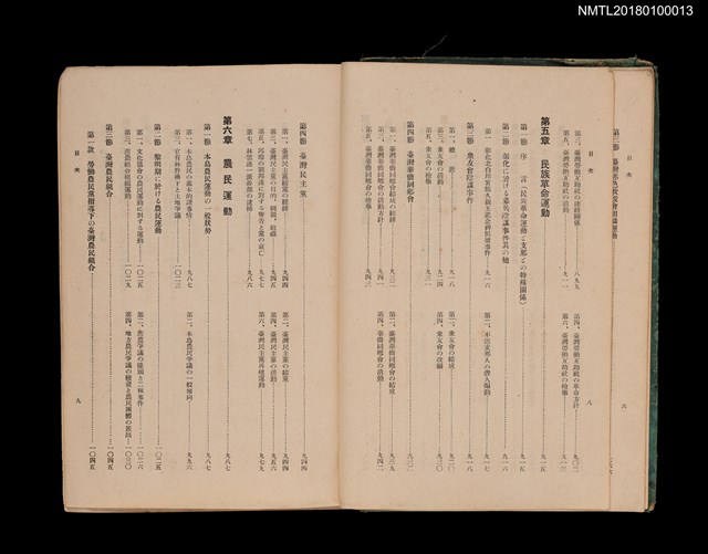 主要名稱：領臺以後の治安狀況（中卷）臺灣社會運動史/副題名：臺灣總督府警察沿革誌第二編圖檔，第8張，共11張