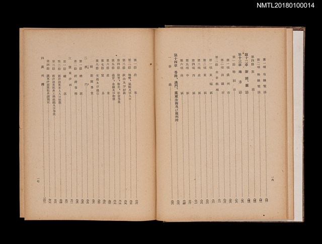 主要名稱：南支那綜覽圖檔，第11張，共13張