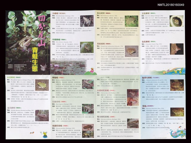 主要名稱：四分尾山青蛙生態（呂赫若藏身之處地圖）圖檔，第1張，共2張