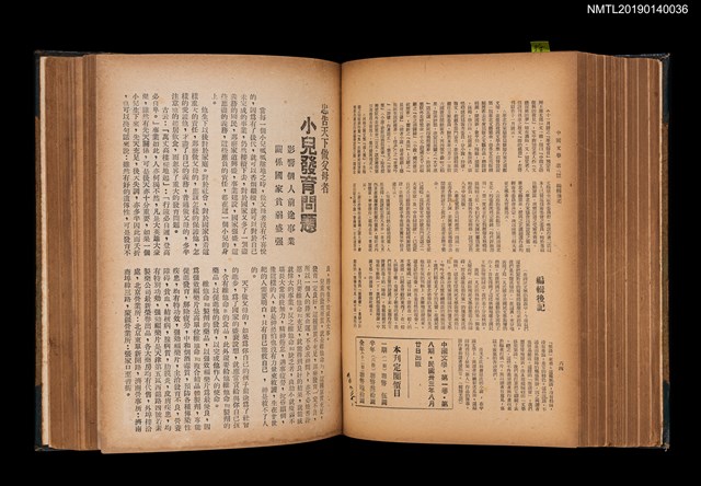 期刊名稱：中國文學1卷1期 創刊號~1卷11期11號合訂本圖檔，第24張，共32張