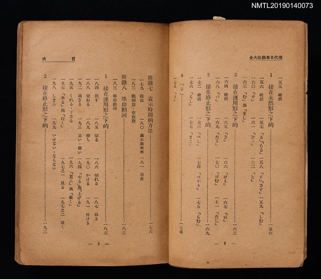 主要名稱：現代日本語法大全（分析篇）圖檔，第6張，共9張