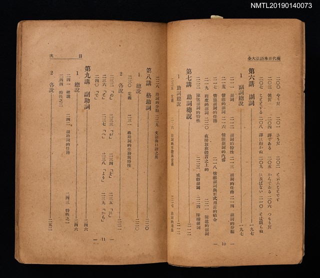 主要名稱：現代日本語法大全（分析篇）圖檔，第7張，共9張