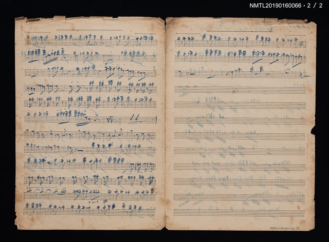 主要名稱：獅子的目覺AWAKKENING OF THE LION樂譜圖檔，第2張，共2張