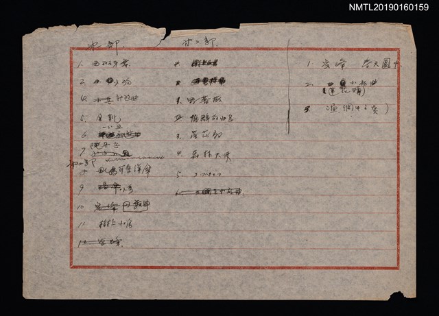 主要名稱：無題名：第一部 1.西班牙舞...圖檔，第1張，共1張