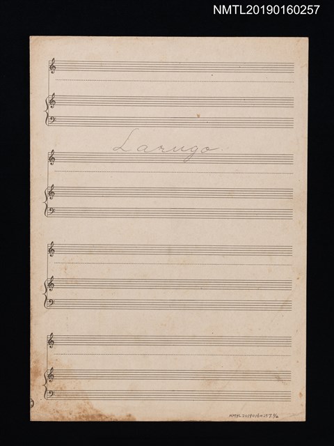 主要名稱：Largo填詞樂譜圖檔，第1張，共2張