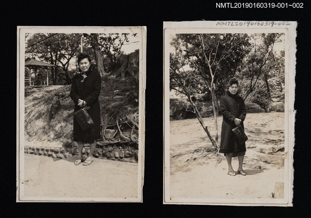 主要名稱：林氏好獨照（中年，於戶外樹下）1圖檔，第2張，共2張