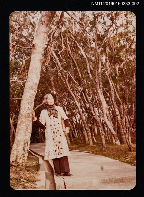 主要名稱：林氏好獨照（晚年，於林間小道）圖檔，第1張，共2張