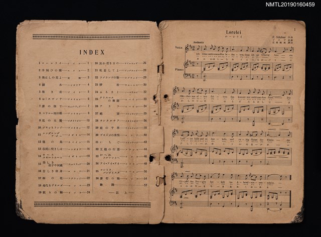 主要名稱：THE-BEST FOLK-SONGS ALBUM 外國民謠名曲選（殘本）圖檔，第2張，共2張