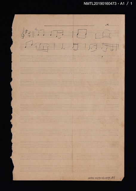 主要名稱：國樂樂譜 第一輯 齊奏曲圖檔，第4張，共4張