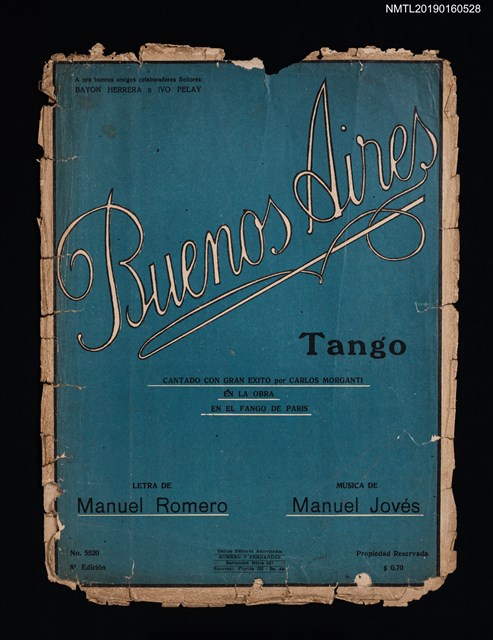 主要名稱：BUENOS AIRES（TANGO）圖檔，第1張，共1張