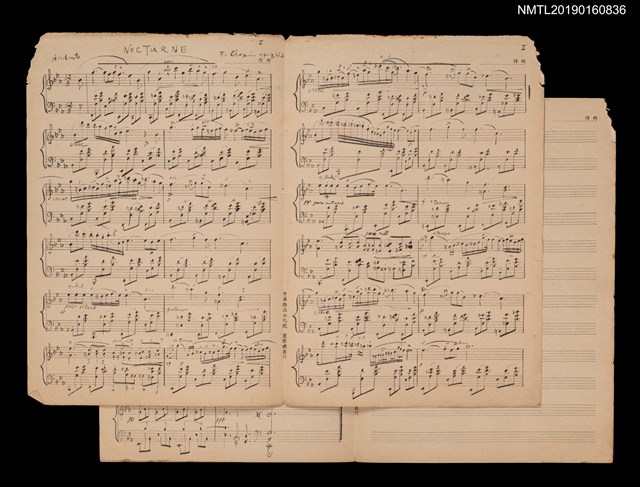 主要名稱：Noc Turne樂譜圖檔，第1張，共3張