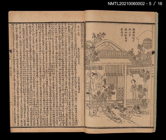 主要名稱：增評全圖石頭記圖檔，第19張，共51張