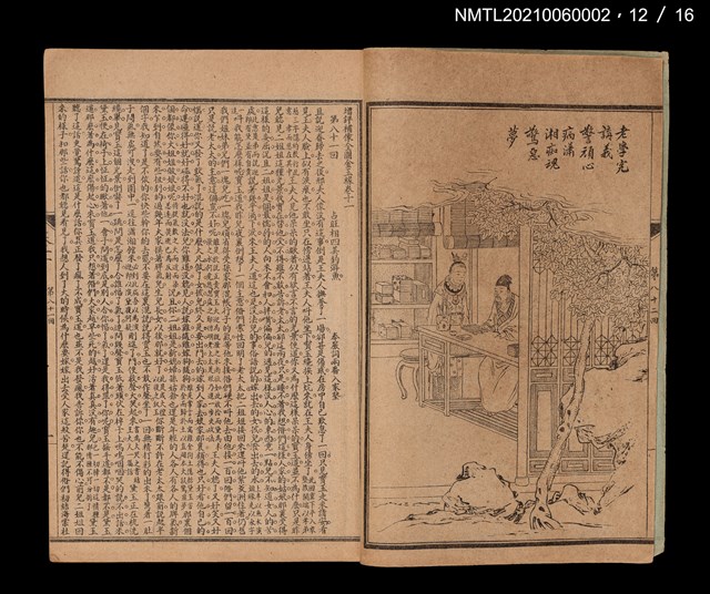 主要名稱：增評全圖石頭記圖檔，第40張，共51張