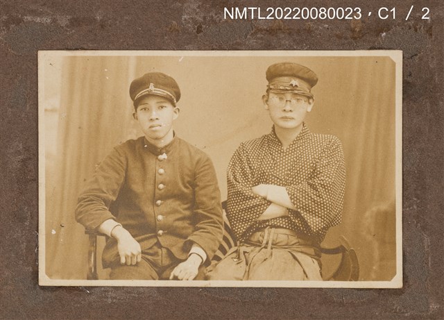 主要名稱：龍瑛宗與同學合照/其他-相簿名稱：龍瑛宗相片集1圖檔，第1張，共1張