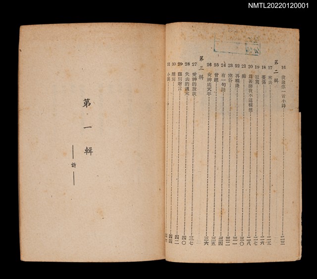 主要名稱：藍色小夜曲/叢書名(號)：野風社文藝叢書之二圖檔，第1張，共4張