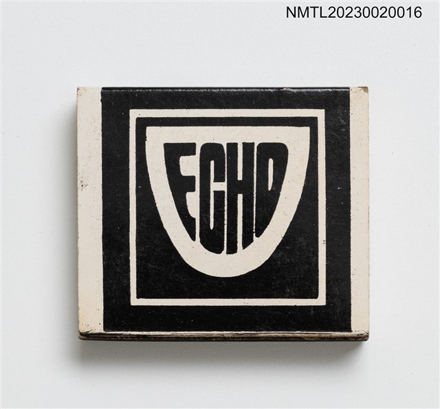 主要名稱：愛谷酒店 CLUB ECHO 火柴盒圖檔，第2張，共3張