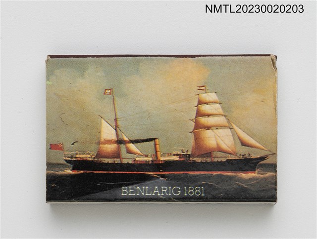 主要名稱：BEN LINE CONTAINERS LTD火柴盒（BENLARIG 1881）圖檔，第1張，共3張