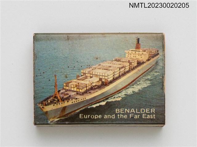 主要名稱：BEN LINE CONTAINERS LTD火柴盒（BENALDER Europe and the Far East）圖檔，第1張，共3張