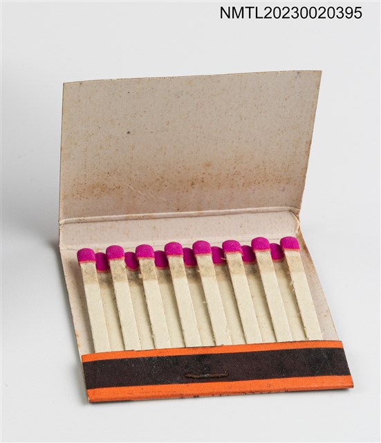 主要名稱：New Angel Hotel 熱海飯店紙夾火柴盒圖檔，第3張，共3張