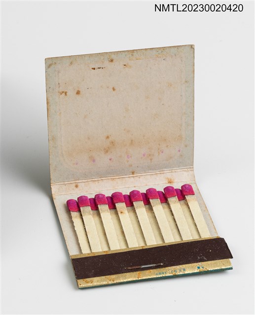 主要名稱：海樂海鮮樓紙夾火柴盒圖檔，第4張，共4張