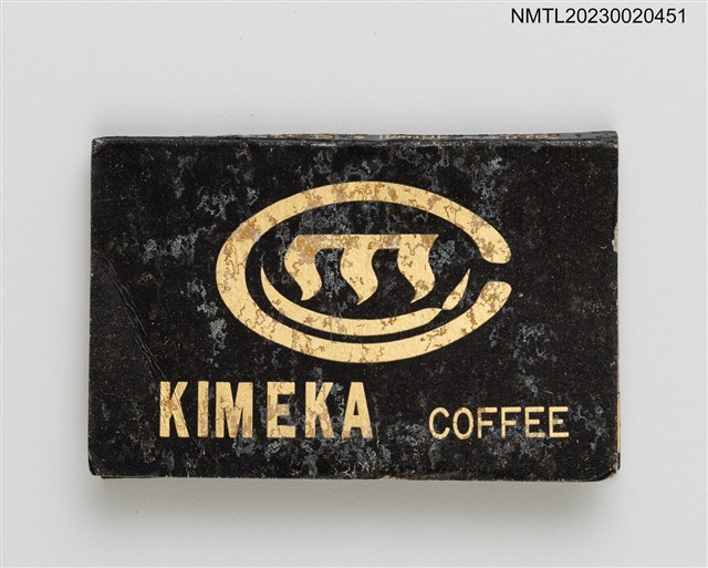 主要名稱：KIMEKA COFFEE 奇美佳咖啡冷飲紙夾火柴盒圖檔，第2張，共4張