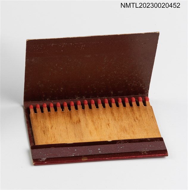 主要名稱：the Regent International Hotel 紙夾火柴盒圖檔，第3張，共3張