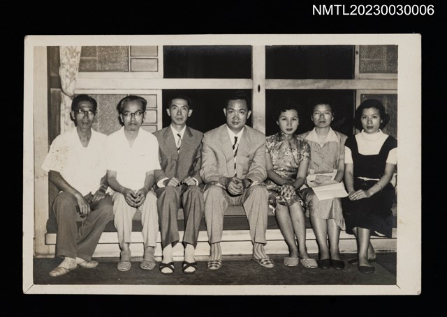 主要名稱：王詩琅與榮星合唱團合照（1950-00-00）圖檔，第1張，共2張