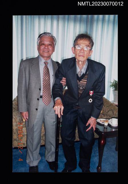 主要名稱：李錦上與黃靈芝合照（2006-12-04）圖檔，第1張，共1張