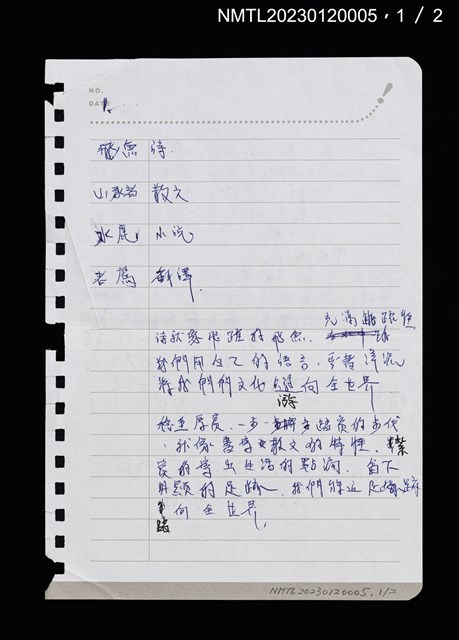 主要名稱：詩；小說；翻譯小說/劃一題名：詩；小說；翻譯文學圖檔，第1張，共2張